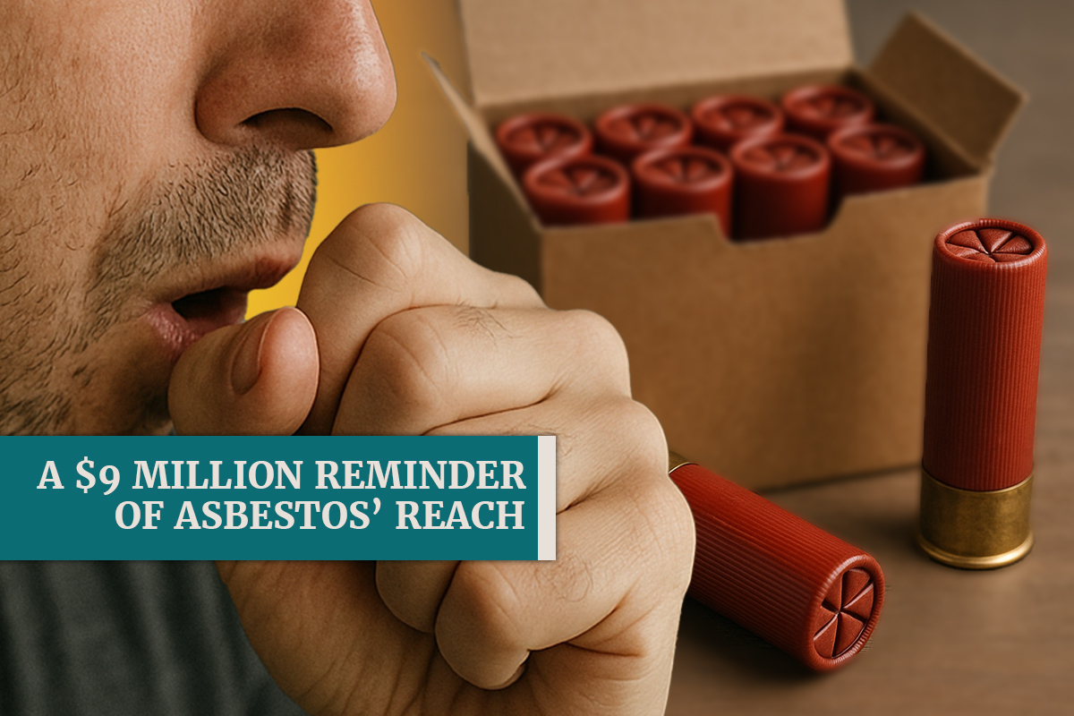 asbestos in shotgun shells lawsuit verdict