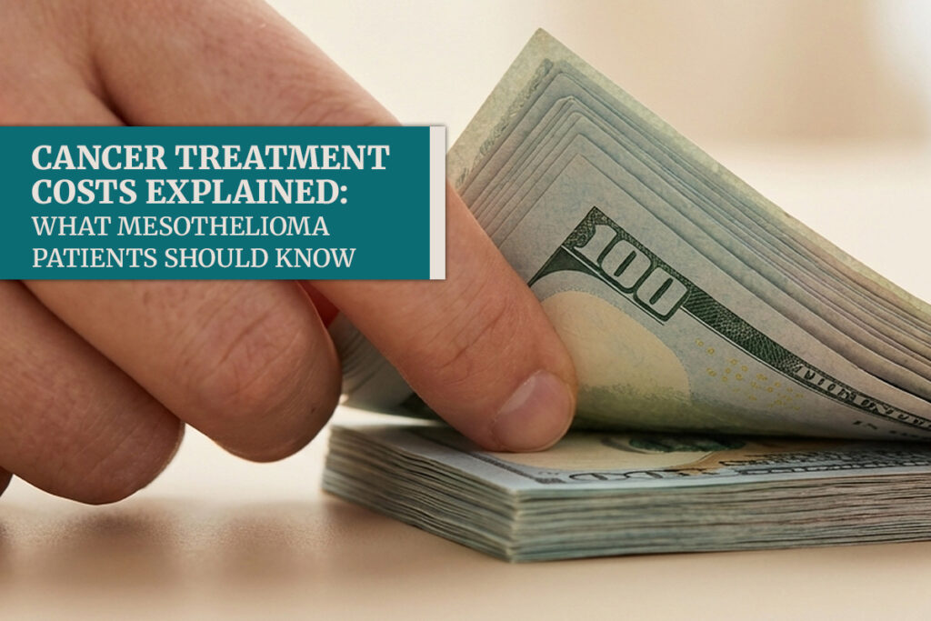money for cancer treatment mesothelioma